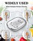 Thank You Gifts for Mom, I Love You Gift for Moms, Mothers Day Birthday Kitchen Gift for Mom Mother from Daughter Son, Spoon Rest for Stove Top, Spoon Holder for Kitchen Counter Decor